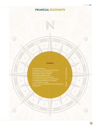 Thumbnail Fomento Económico Mexicano (FEMSA) Financial Report 2011