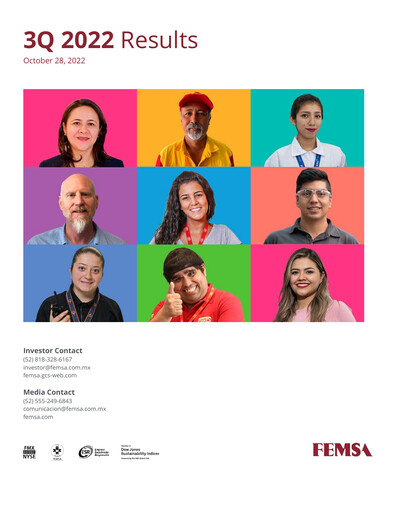 Thumbnail Fomento Económico Mexicano (FEMSA) Quarterly Report 2022-q3