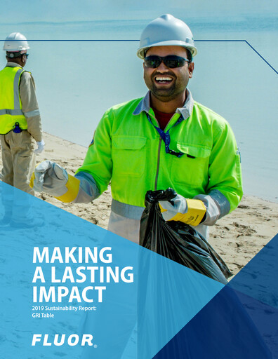 Thumbnail Fluor Corporation
 ESG Report 2019