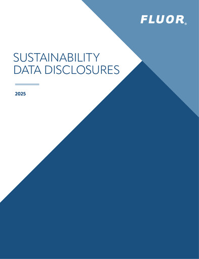 Thumbnail Fluor Corporation
 ESG Report 2025