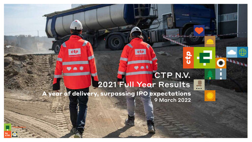 Thumbnail CTP N.V. Financial Statement 2021