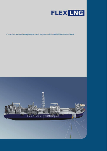 Thumbnail Flex LNG Annual Report 2009