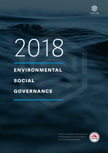 Thumbnail Flex LNG ESG Report 2018