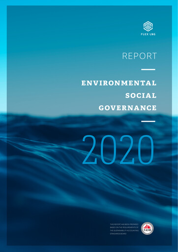 Thumbnail Flex LNG ESG Report 2020