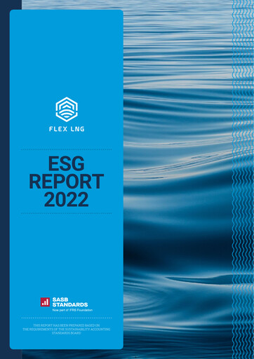 Thumbnail Flex LNG ESG Report 2022