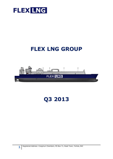 Thumbnail Flex LNG Quarterly Report 2013-q3