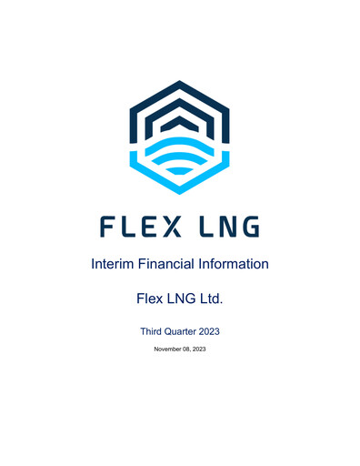 Thumbnail Flex LNG Quarterly Report 2023-q3