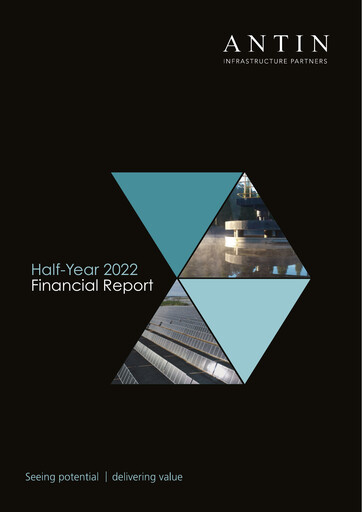 Miniature Antin Infrastructure Partners Rapport financier 2022-h1
