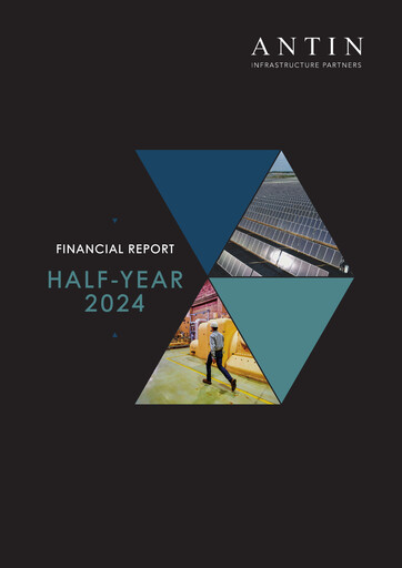 Miniature Antin Infrastructure Partners Rapport financier 2024-h1
