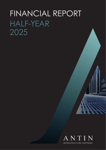 Miniature Antin Infrastructure Partners Rapport financier 2025-h1
