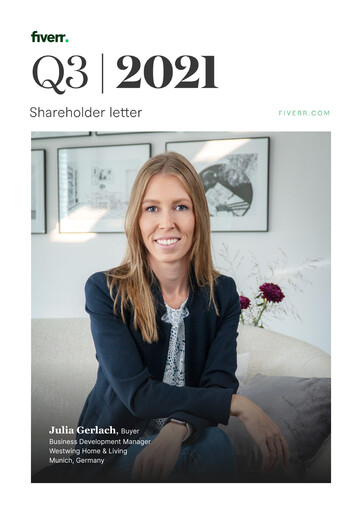 Thumbnail Fiverr Quarterly Report 2021-q3