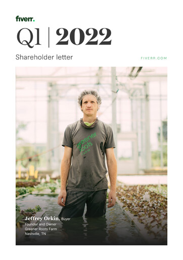 Thumbnail Fiverr Quarterly Report 2022-q1