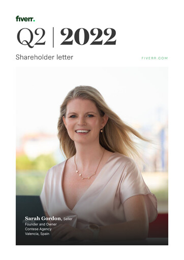 Thumbnail Fiverr Quarterly Report 2022-q2