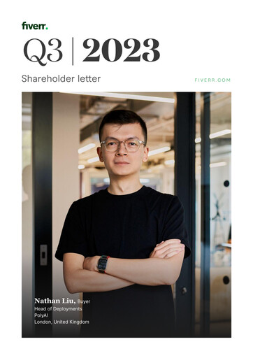 Thumbnail Fiverr Quarterly Report 2023-q3
