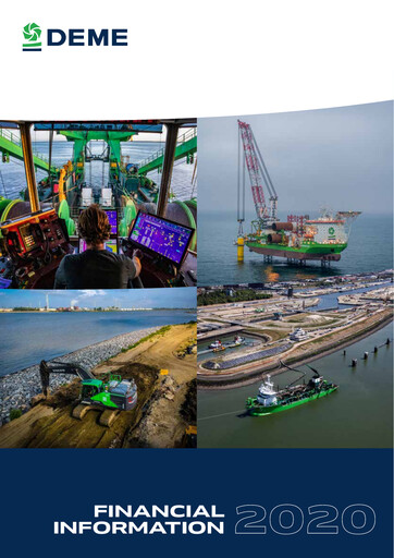 Vorschaubild DEME Group Finanzbericht 2020