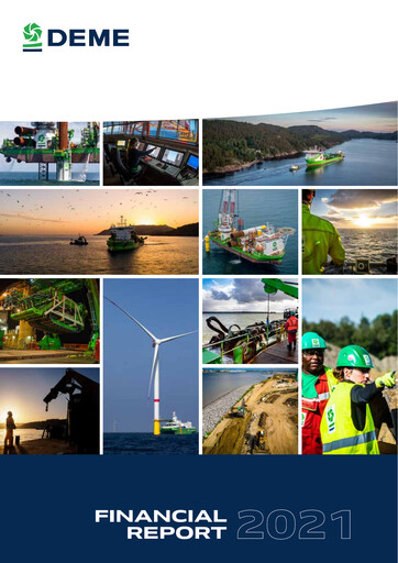 Vorschaubild DEME Group Finanzbericht 2021