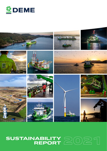 Thumbnail DEME Group Sustainability Report 2021