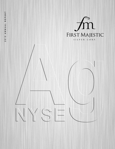 Thumbnail First Majestic Silver
 Annual Report 2010