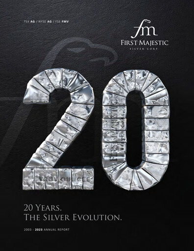 Thumbnail First Majestic Silver
 Annual Report 2023