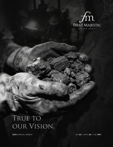 Thumbnail First Majestic Silver
 Annual Report 2025
