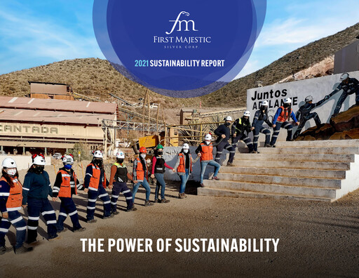 Thumbnail First Majestic Silver
 Sustainability Report 2021