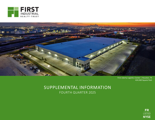 Miniature First Industrial Realty Trust Rapport trimestriel 2025-q4
