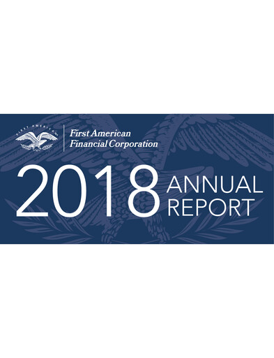 Vorschaubild First American Financial Corporation Jahresbericht 2018