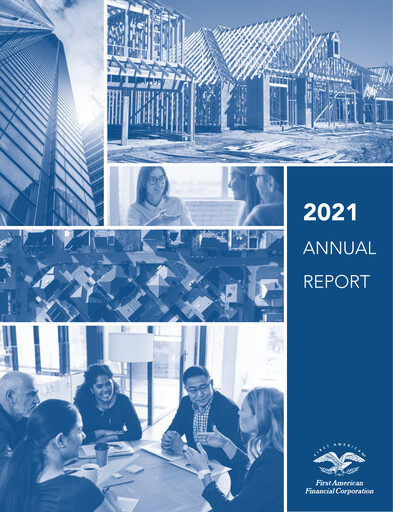Vorschaubild First American Financial Corporation Jahresbericht 2021