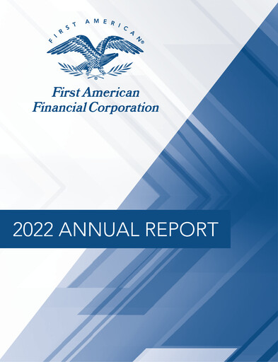 Vorschaubild First American Financial Corporation Jahresbericht 2022
