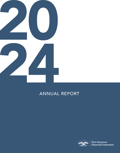 Vorschaubild First American Financial Corporation Jahresbericht 2024