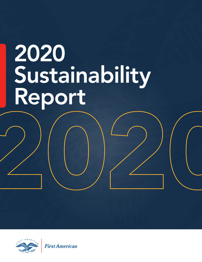Vorschaubild First American Financial Corporation Nachhaltigkeitsbericht 2020