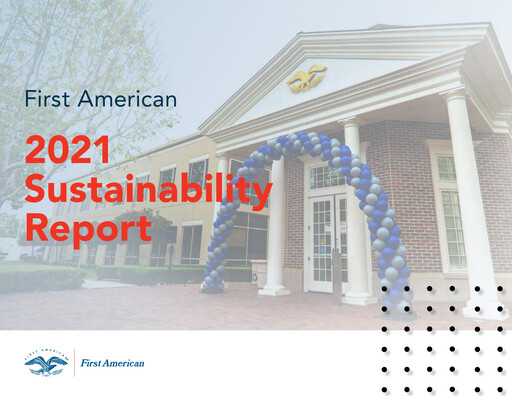 Vorschaubild First American Financial Corporation Nachhaltigkeitsbericht 2021