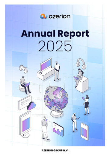 Vorschaubild Azerion Group Jahresbericht 2025