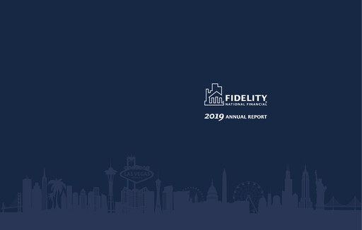 Thumbnail Fidelity National Financial
 Annual Report 2019