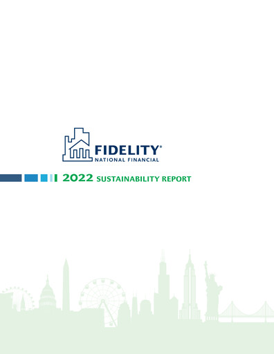 Thumbnail Fidelity National Financial
 Sustainability Report 2022