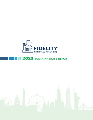 Thumbnail Fidelity National Financial
 Sustainability Report 2023