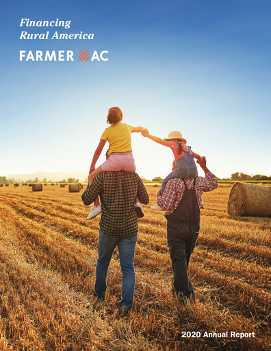Thumbnail Federal Agricultural Mortgage Corporation Annual Report 2020