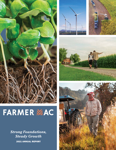 Thumbnail Federal Agricultural Mortgage Corporation Annual Report 2021