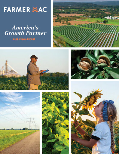 Thumbnail Federal Agricultural Mortgage Corporation Annual Report 2022