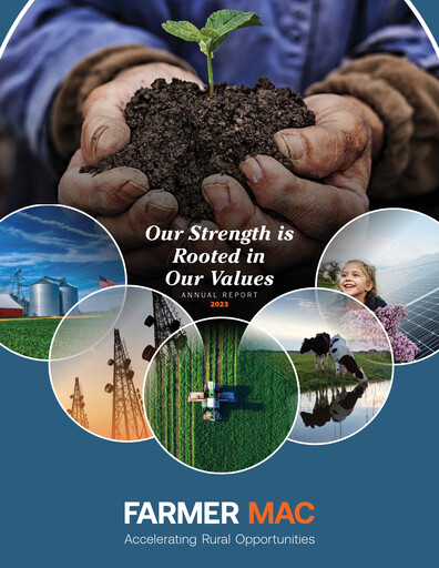 Thumbnail Federal Agricultural Mortgage Corporation Annual Report 2023