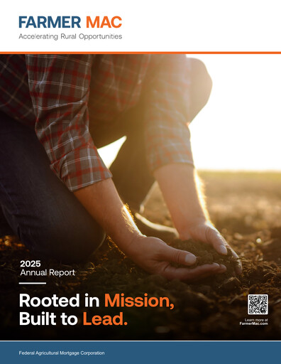 Thumbnail Federal Agricultural Mortgage Corporation Annual Report 2025