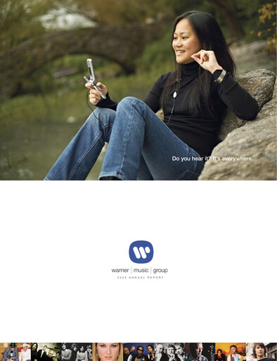 Thumbnail Warner Music Group
 Annual Report 2005