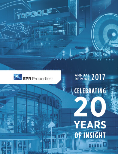 Thumbnail EPR Properties
 Annual Report 2017