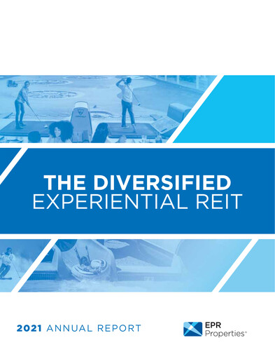 Thumbnail EPR Properties
 Annual Report 2021
