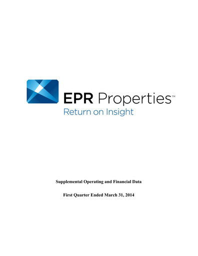 Thumbnail EPR Properties
 Quarterly Report 2014-q1