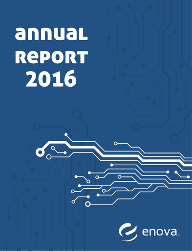 Vorschaubild Enova International
 Jahresbericht 2016