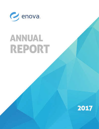 Vorschaubild Enova International
 Jahresbericht 2017