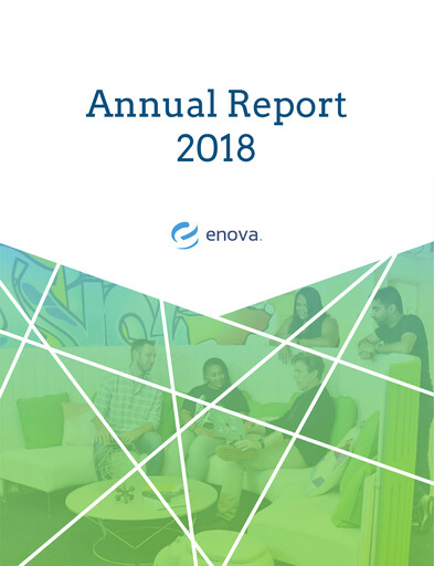 Vorschaubild Enova International
 Jahresbericht 2018