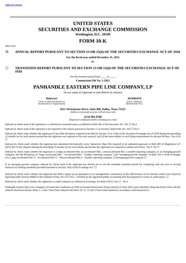 Thumbnail Energy Transfer LP
 Annual Report 2021