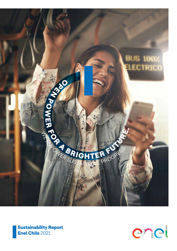 Thumbnail Enel Chile
 Sustainability Report 2021